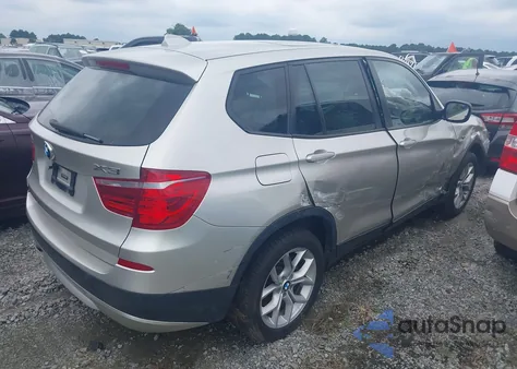 2014 BMW X3 xDrive35I z USA, uszkodzony, nr VIN 5UXWX7C55E0E75982